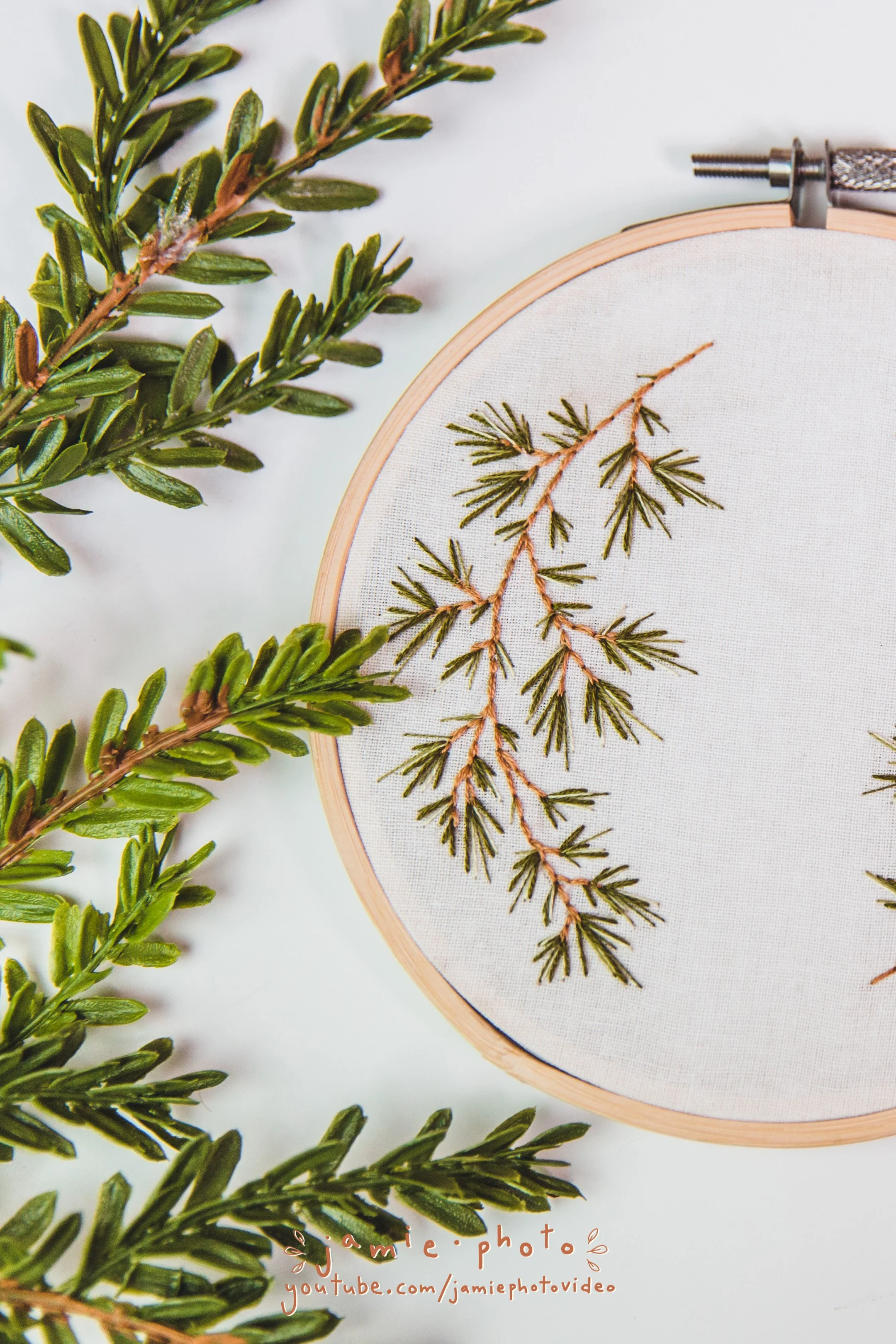 Free Winter Embroidery Pattern