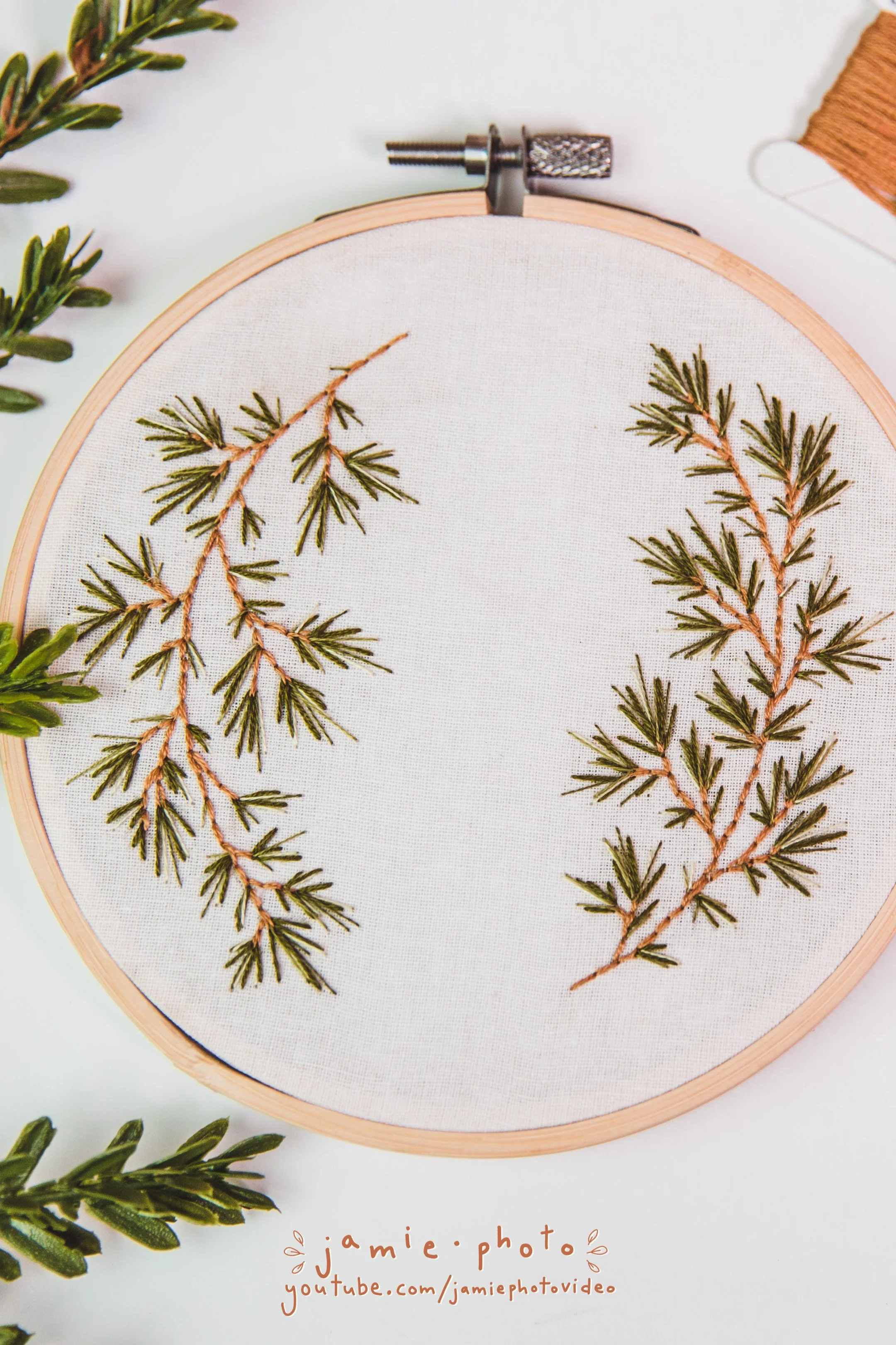 Free Winter Embroidery Pattern