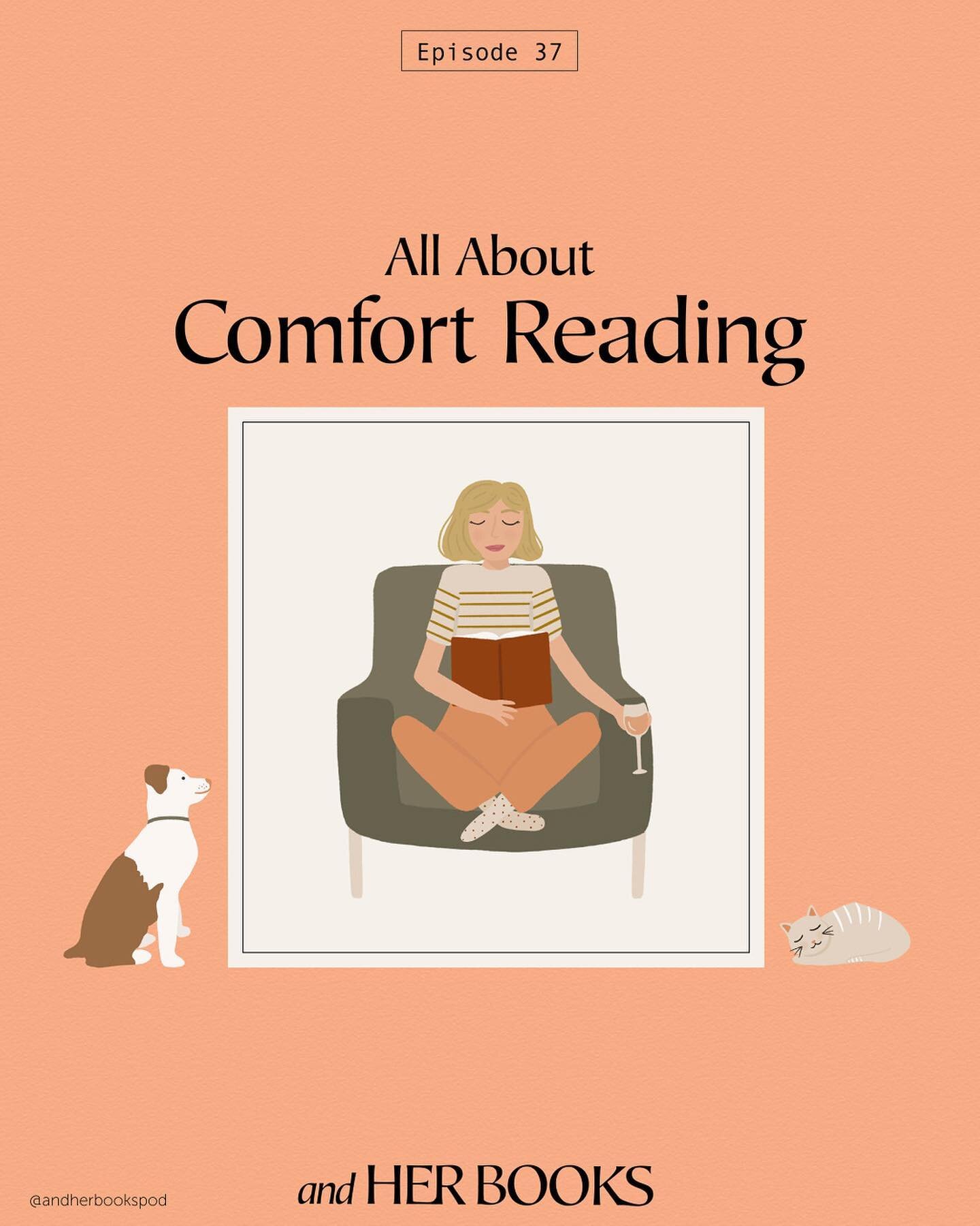 Did you catch last week's ep all about comfort reading? It's really quite cozy if we do say so ourselves. And, here are the books we chatted about 👆
⠀⠀⠀⠀⠀⠀⠀⠀⠀
ps. We're on spring break this week! We'll be back soon with more eps for you ☀️
⠀⠀⠀⠀⠀⠀⠀⠀⠀