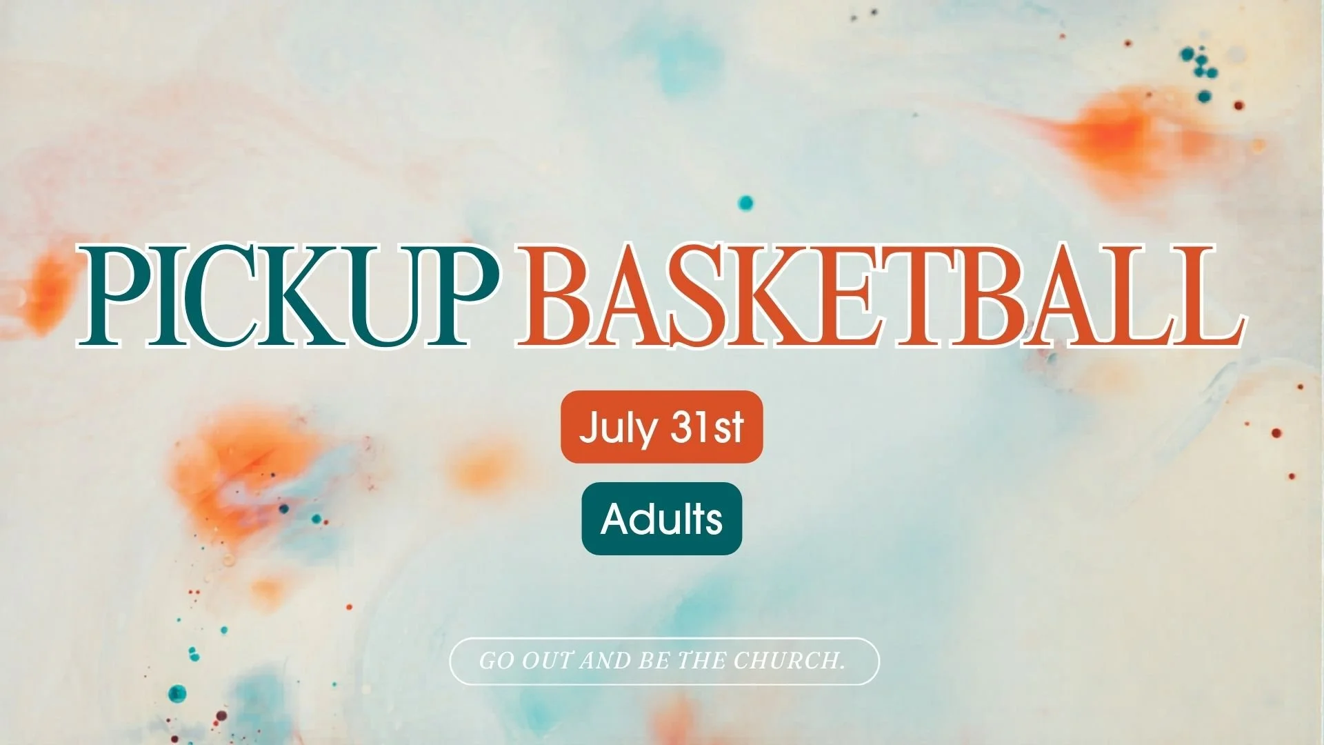 Pickup Basketball