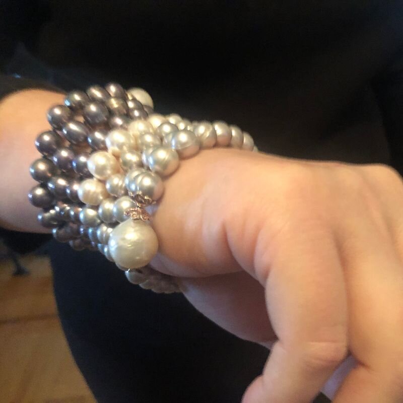 Jane Becker in triple strand pearl necklace - JBJewels Fine Jewelry Redefined 3.jpeg