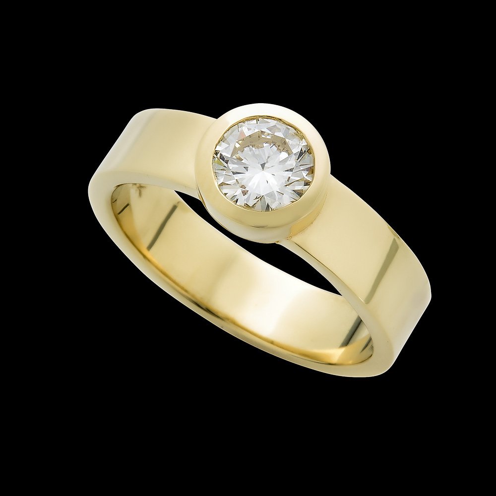 Diamond and 18K Yellow Gold Custom Design Ring - JBJewels Fine Jewelry Redefined.jpeg