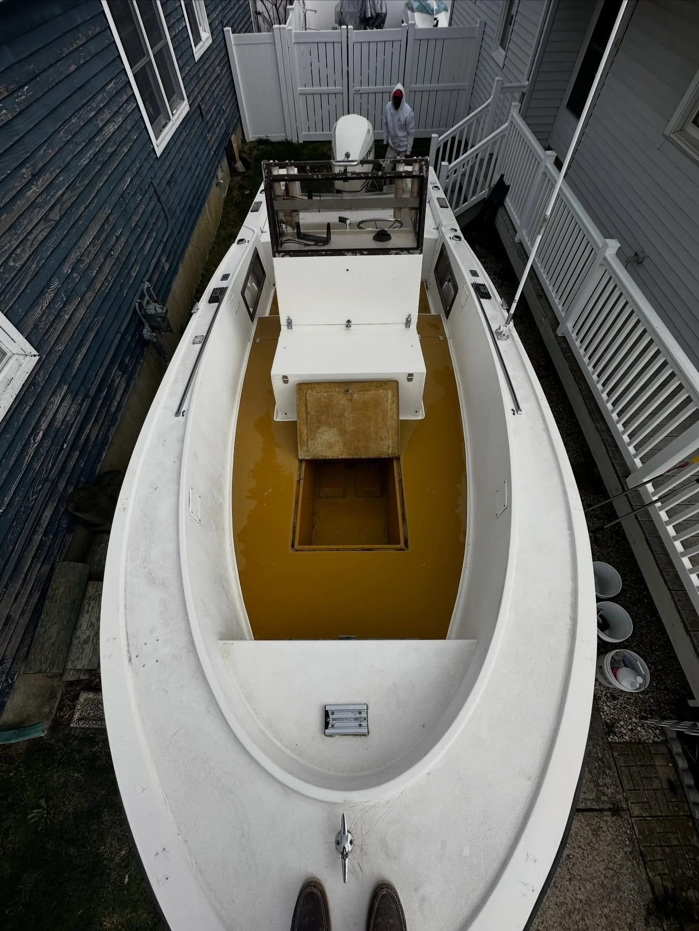 Couple boat washes completed✨ 

We offer weekly, bi-weekly &amp; monthly washes🧼

Reoccurring washes with marine grade products are key to protecting your vessel&rsquo;s gel coat⚓️

Contact Us: 
📞 (609)-354-7041
📧 info@starboardcleaning.com

Our W