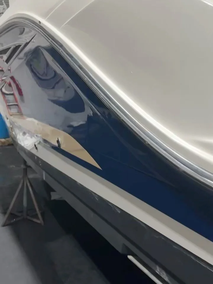 Ceramic coating completed on this 31ft Sea Ray✨ 

You might ask, why should I get my boat ceramic coated? 

Here&rsquo;s why:

Long-term UV protection✅
Hydrophobic (water-repelling) surface✅
Enhanced gloss and easier maintenance✅
Protection lasting 2