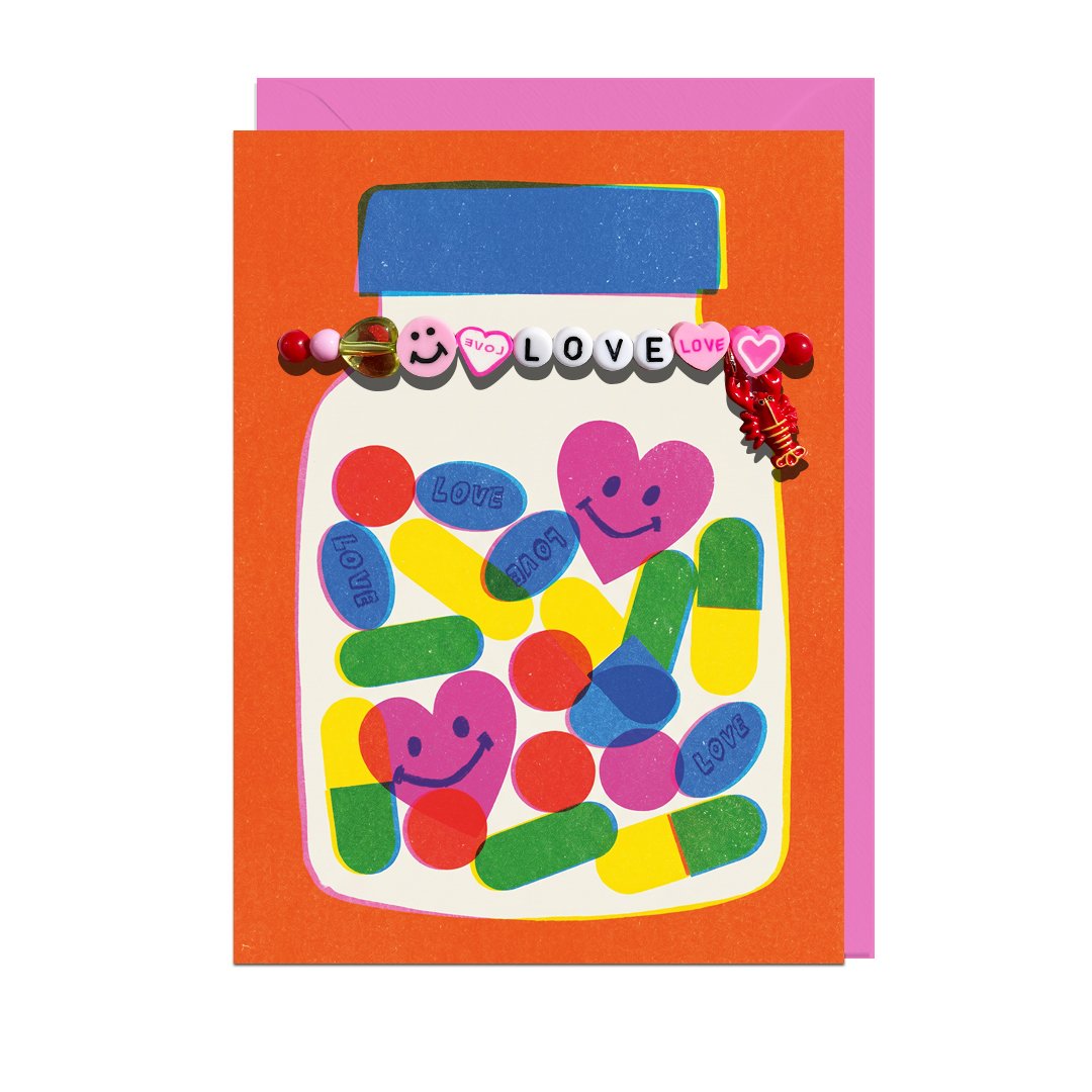 Love Drug Bracelet Card