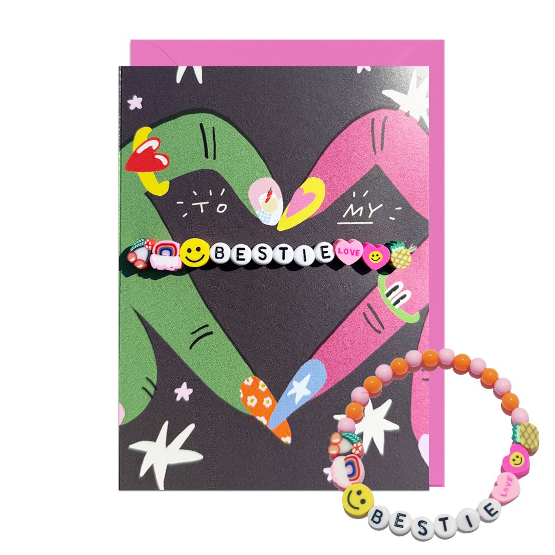 Bestie Bracelet Card