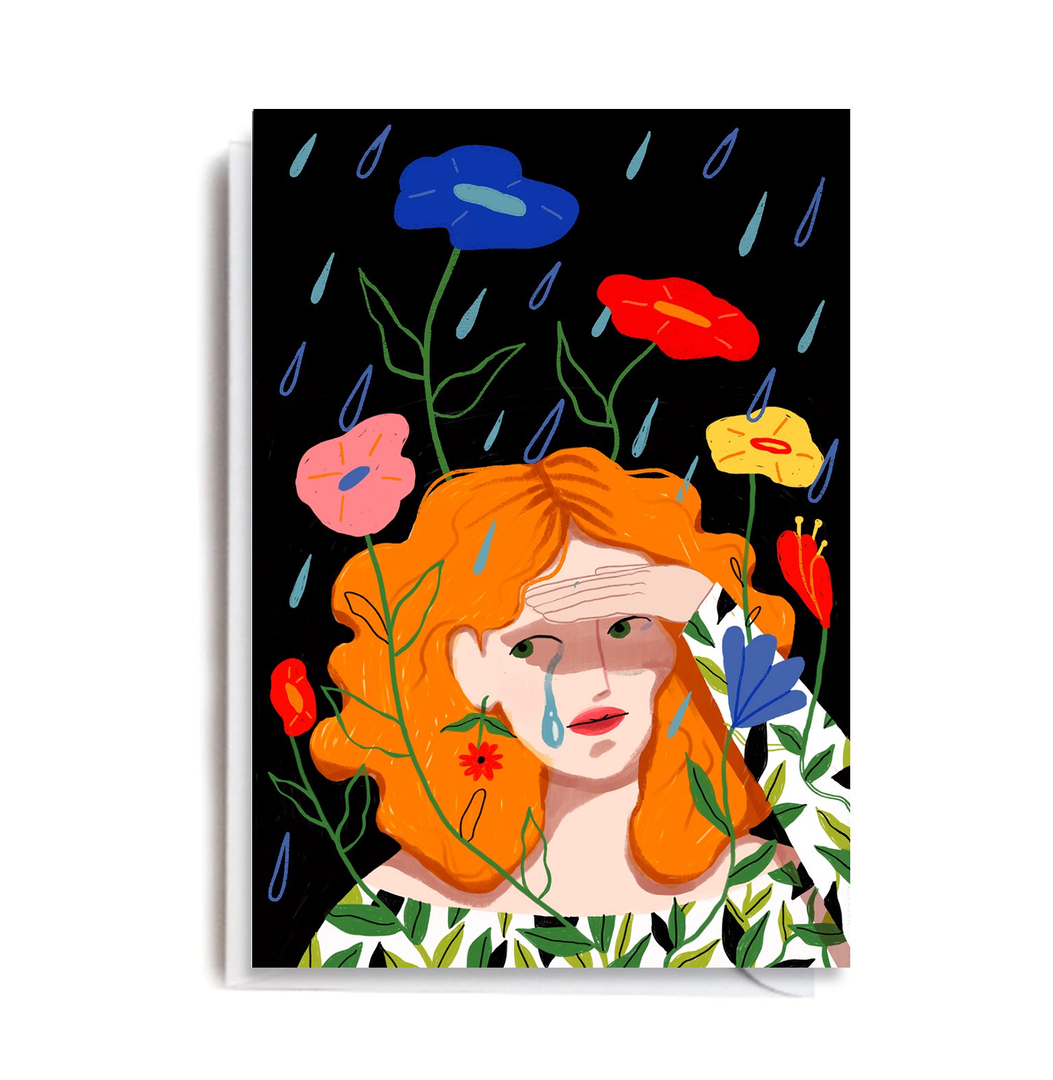 MAX107 RAIN FLOWER GIRL
