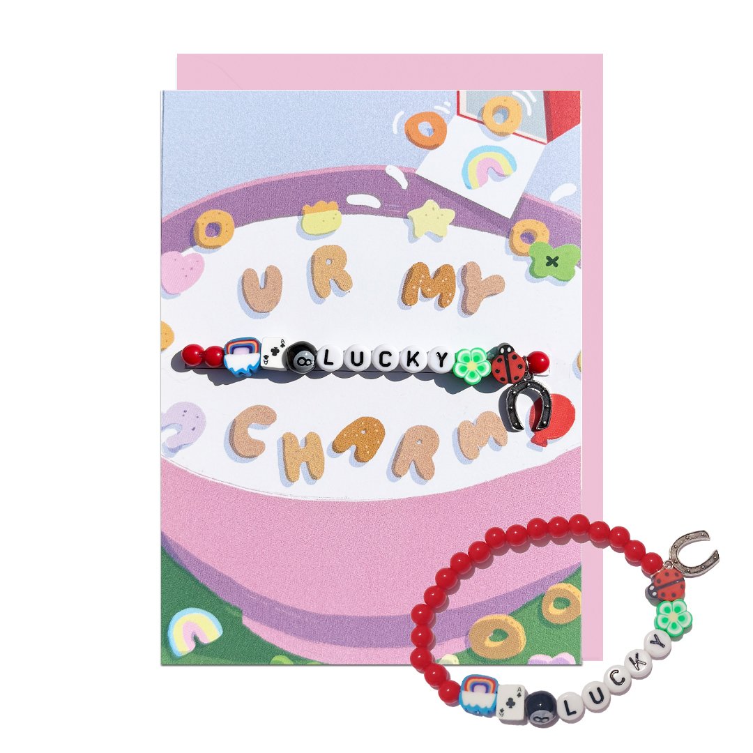 Lucky Charm Bracelet Card