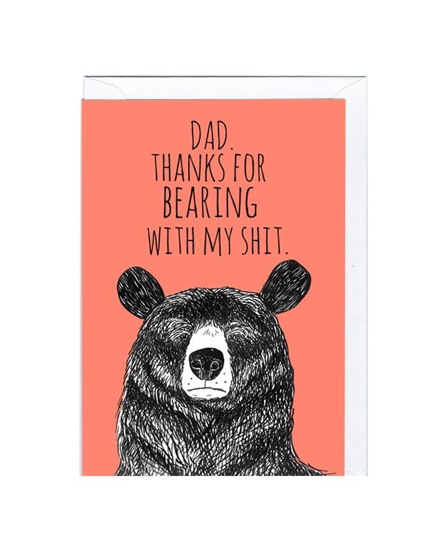 JA2036 BEAR WITH MY SHIT