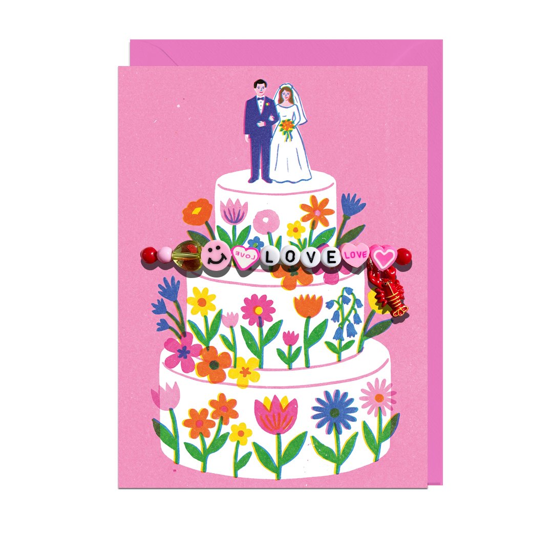 Happy Couple Love Bracelet Card