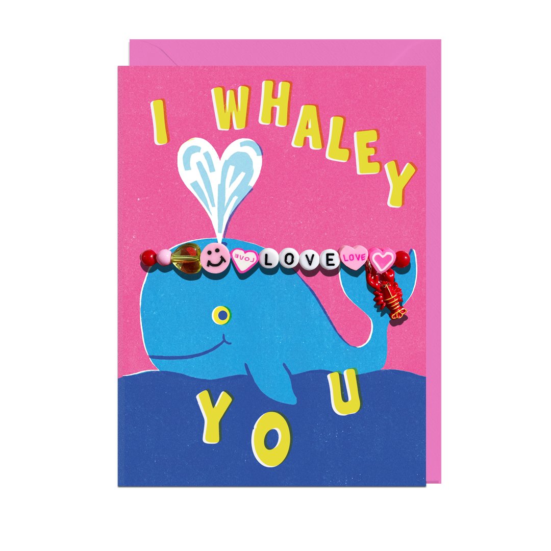 Whaley Love You Bracelet Card