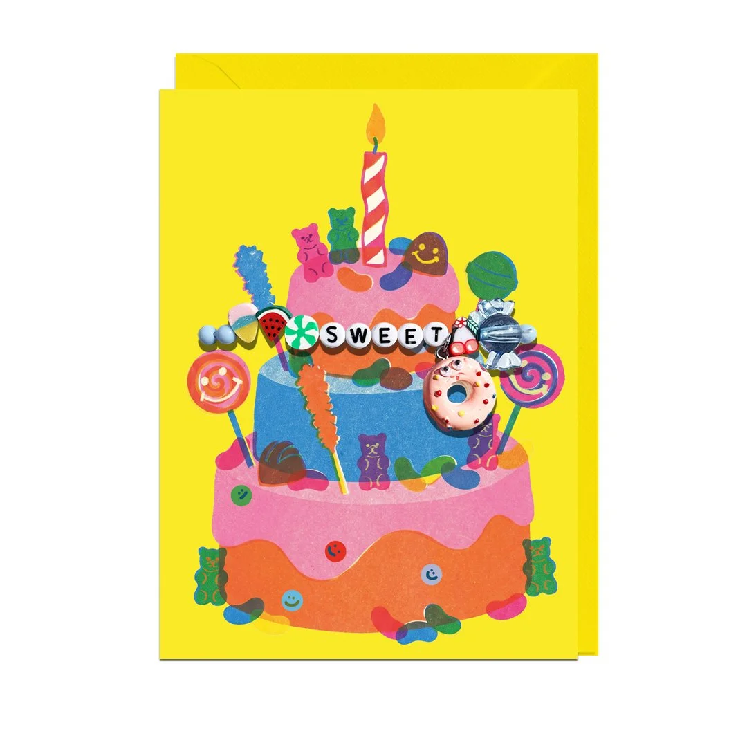 Sweet Cake Bracelet Card