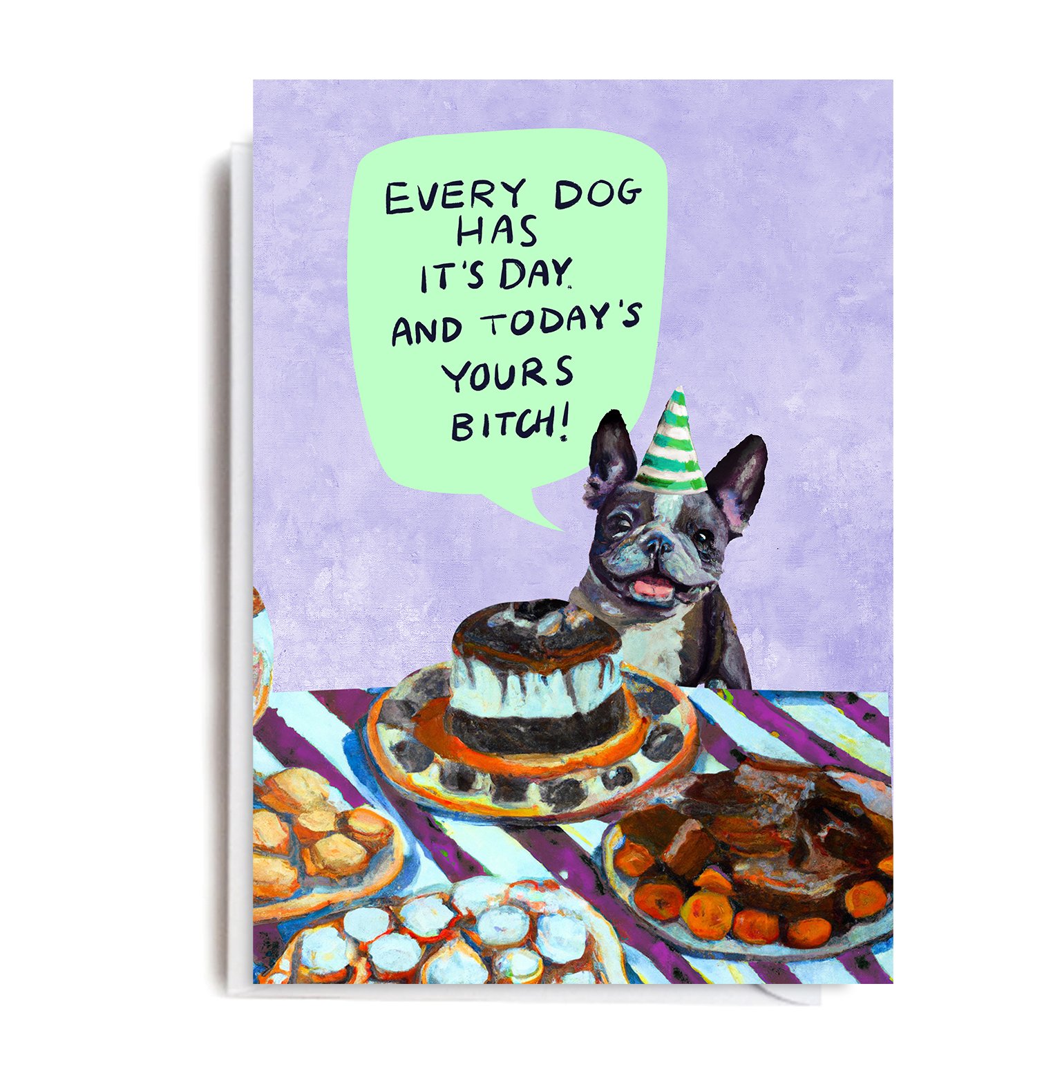 PG155 DOG BIRTHDAY BITCH