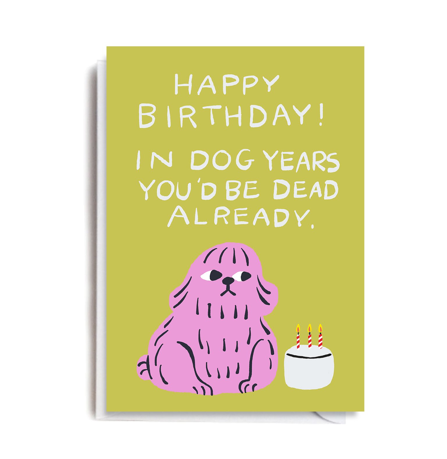 JA3012 BIRTHDAY DOG YEARS
