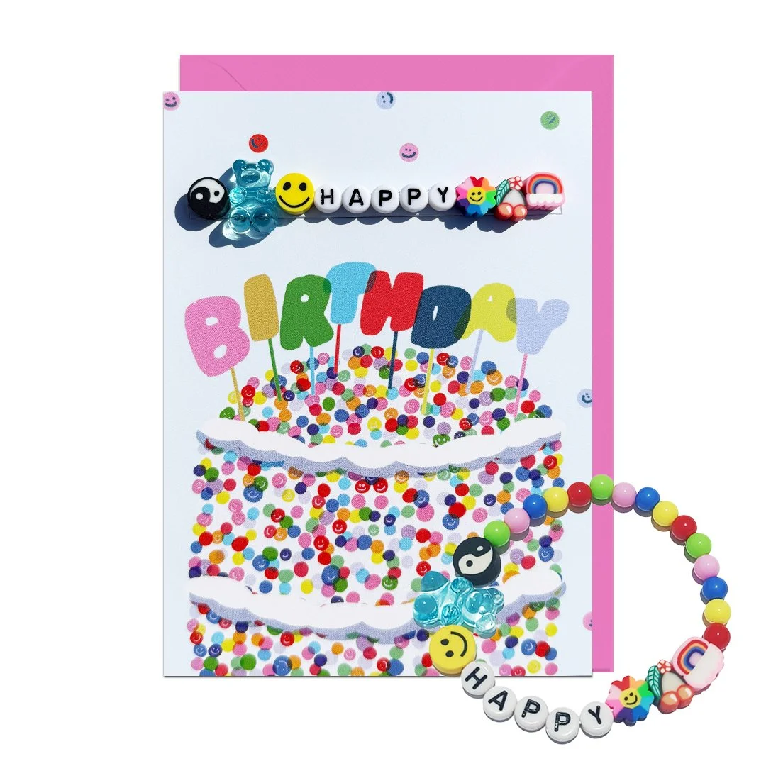 Birthday Cake Bracelet Card