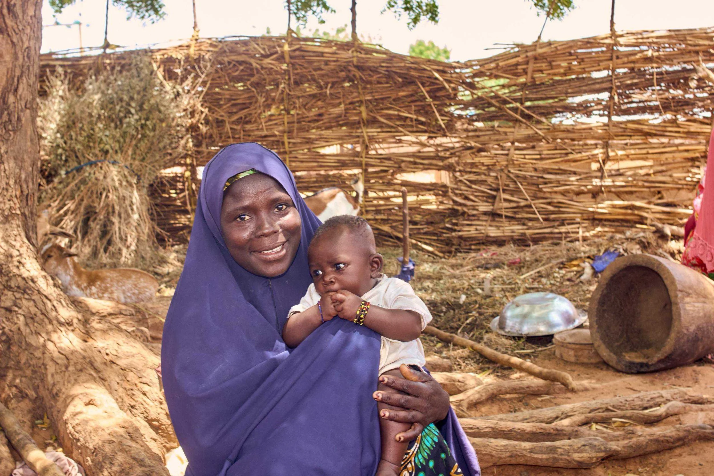 After years of pregnancy loss, Balkisu can now plan for her future