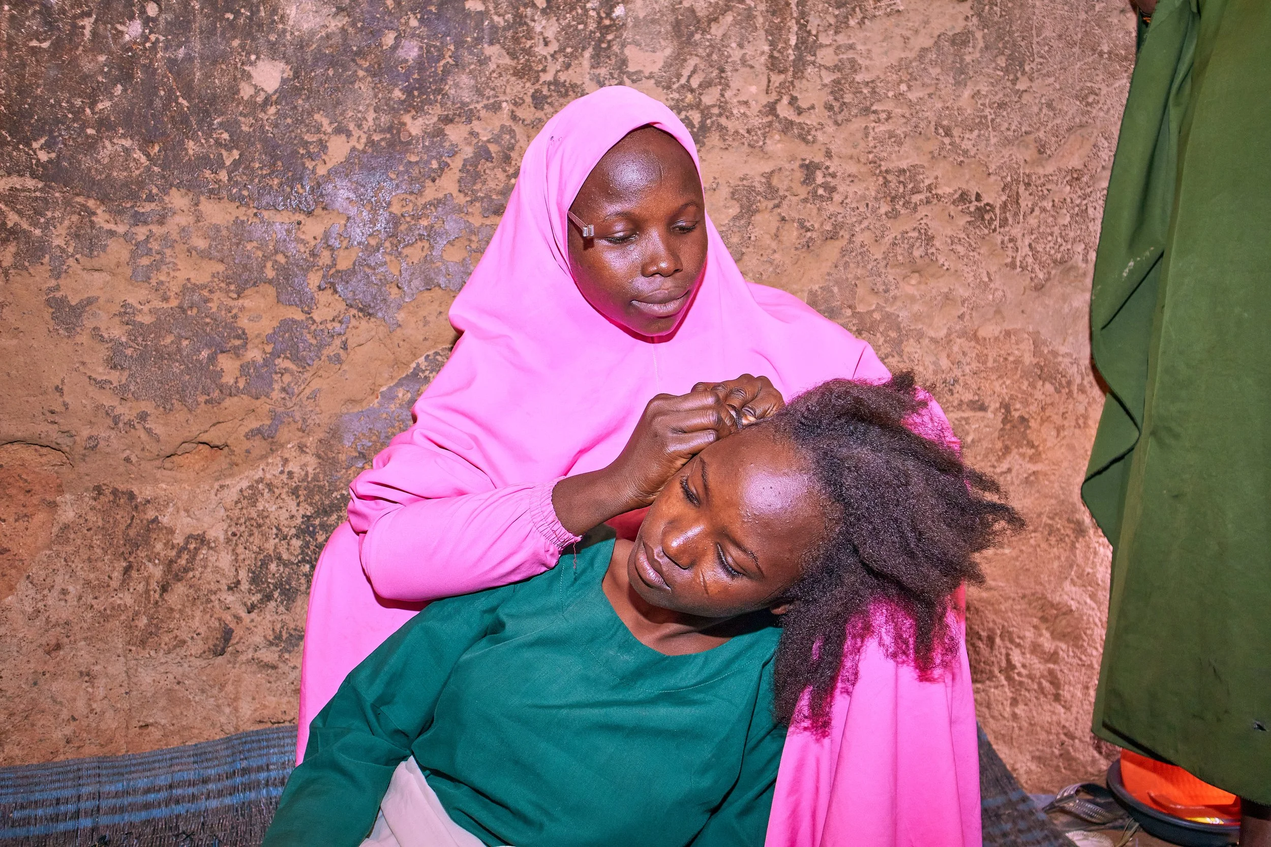 Gambo (33) was able to open a hair salon after starting family planning