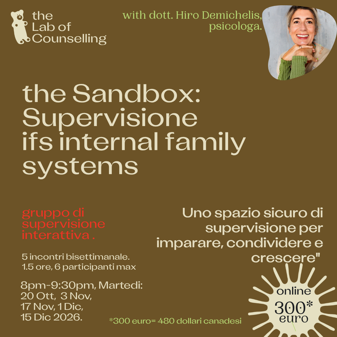 The Sandbox: (in italiano) Supervisione dei sistemi familiari interni (IFS)