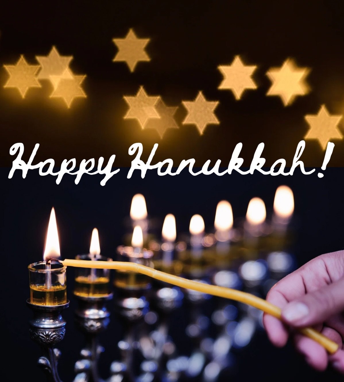 Happy Hanukkah to all those who celebrate! We hope it&rsquo;s a wonderful holiday surrounded by loved ones, great food, and full of light ✨