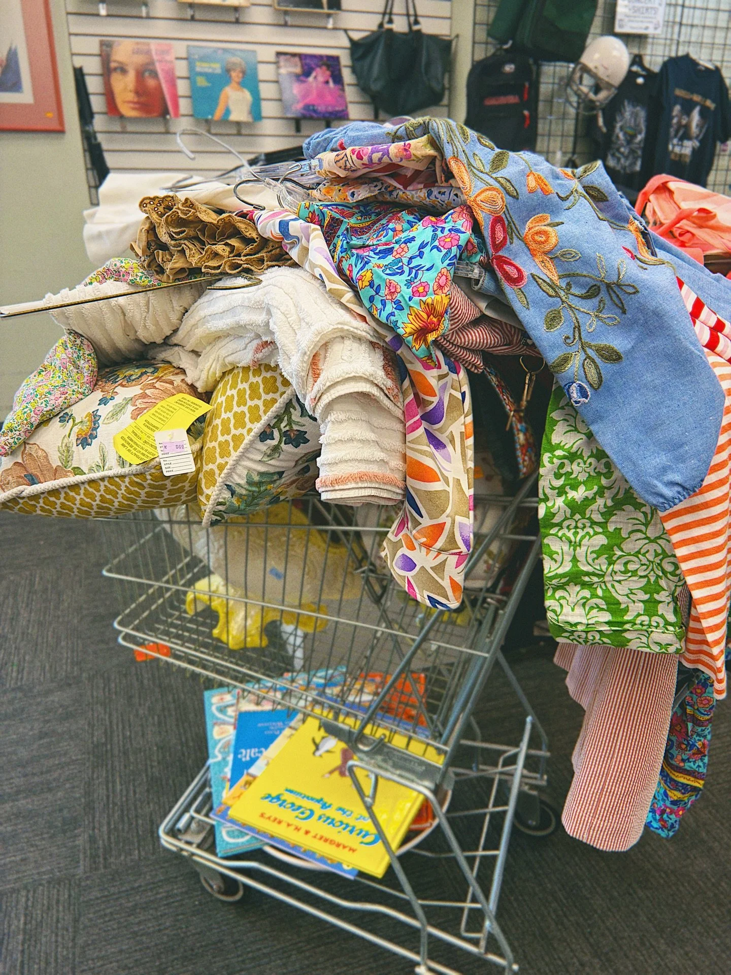 Nothing like a thrifting day where you find so many goodies your cart is filled!

#phillythrift #glenside #montco #cartshot #thrifters