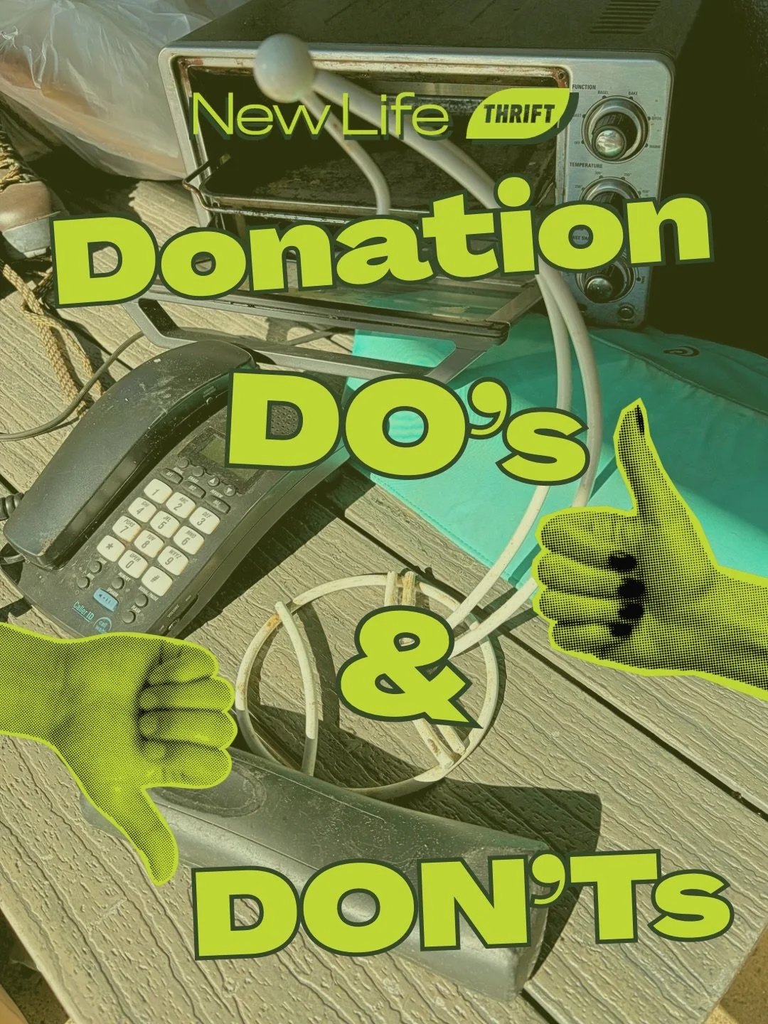 Welcome to another installment of our Donation Do&rsquo;s and Don&rsquo;ts! Considering donating something to our stores? Then please consider what is a good donation - and - what most likely should end up in a trashcan. Rather than giving us your tr