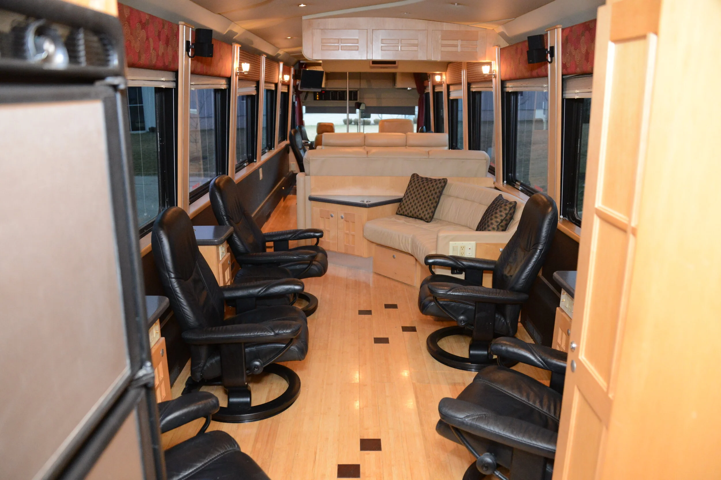 Tour Bus Interior Design