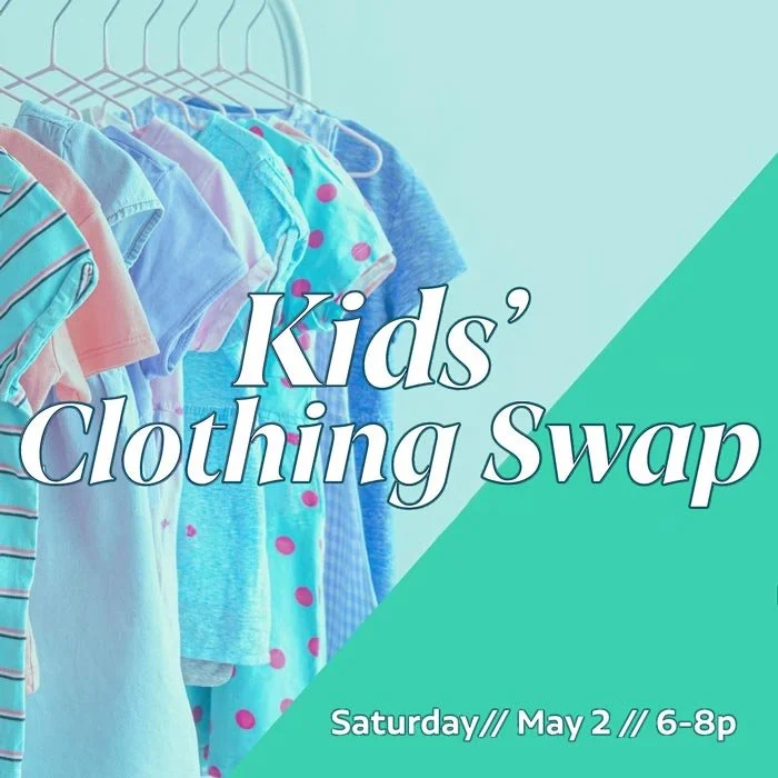 Kids' Clothing Swap – Saturday, May 2, 6-8pm at Urban Refuge Church in Minneapolis, MN