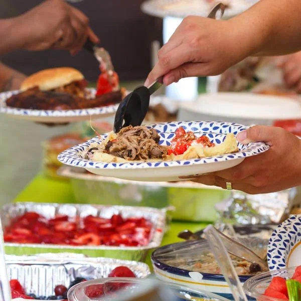 Family Meal – first Sundays, 11:45 am