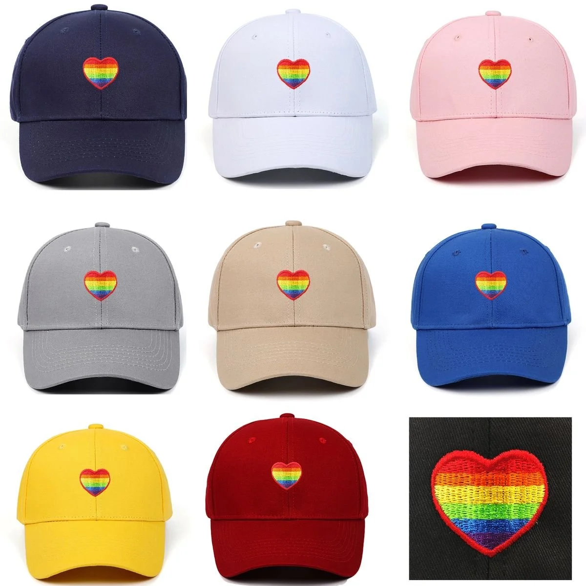 Embroidered Pride Hat
