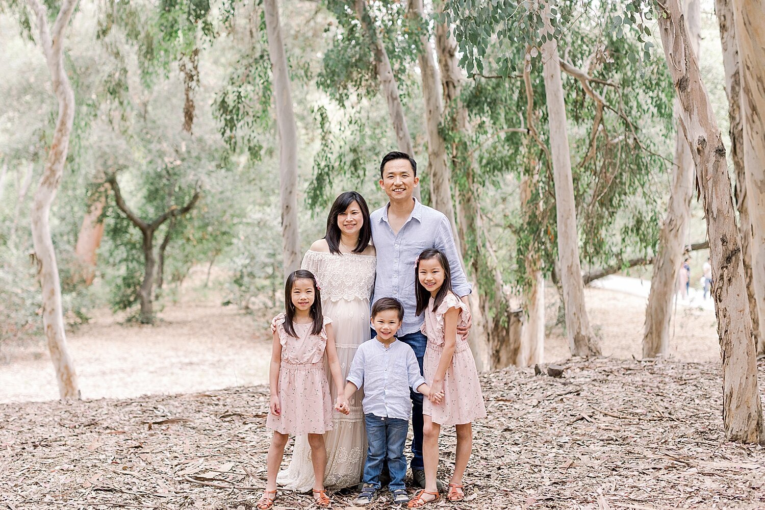 Family Maternity Session in Lake Forest, CA. Photos by Orange County Maternity Photographer, Ambre Williams Photography.