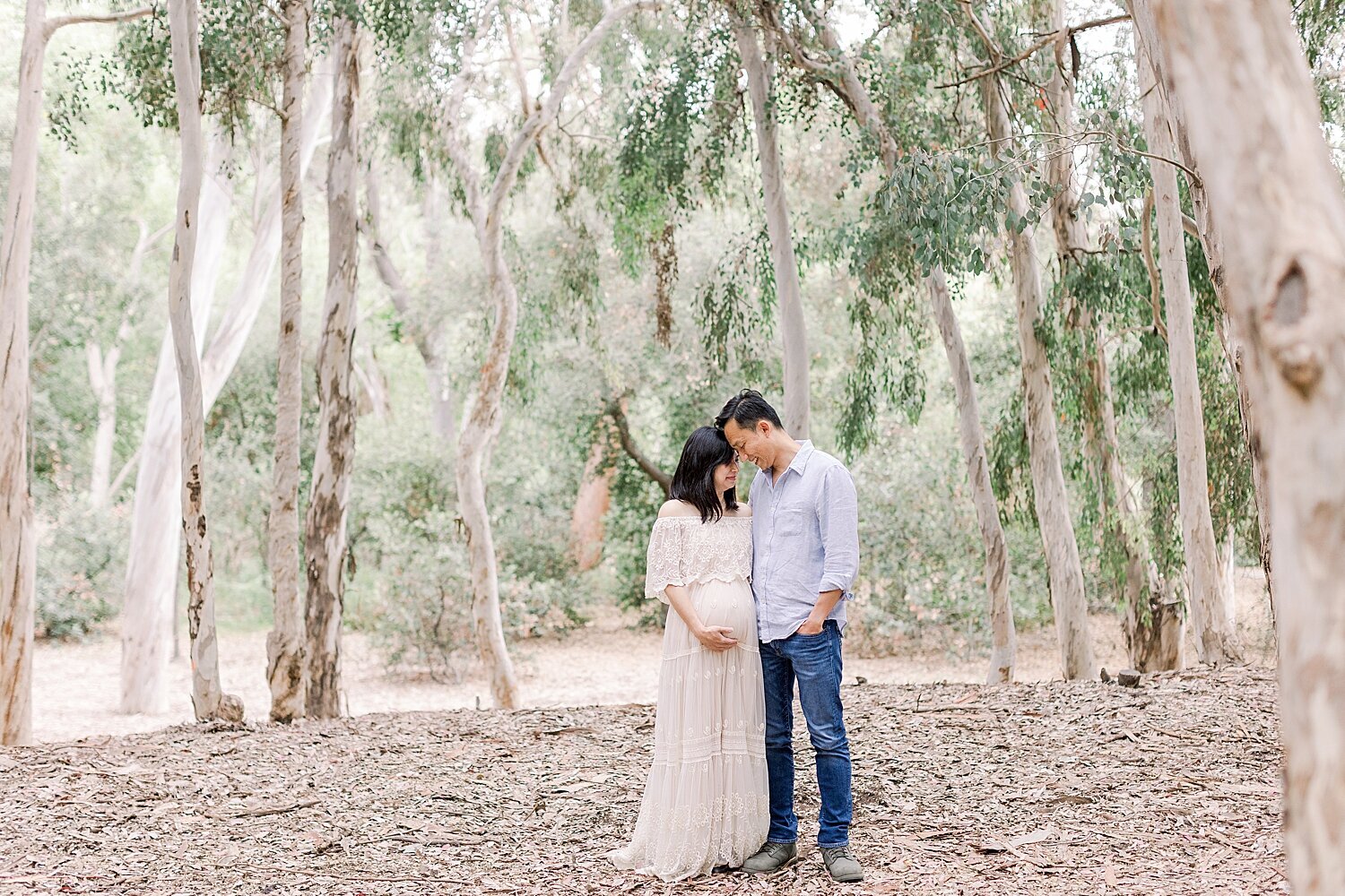 Outdoor maternity session in Orange County with Ambre Williams Photography.