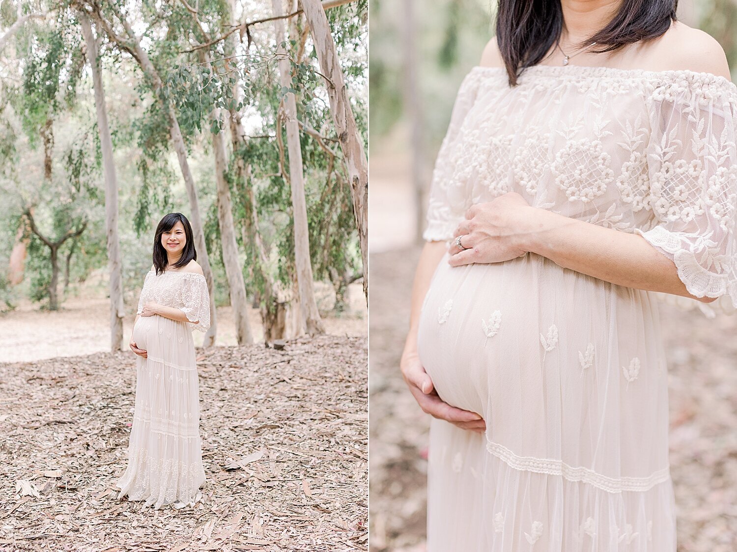 Outdoor maternity session in Orange County with Ambre Williams Photography.