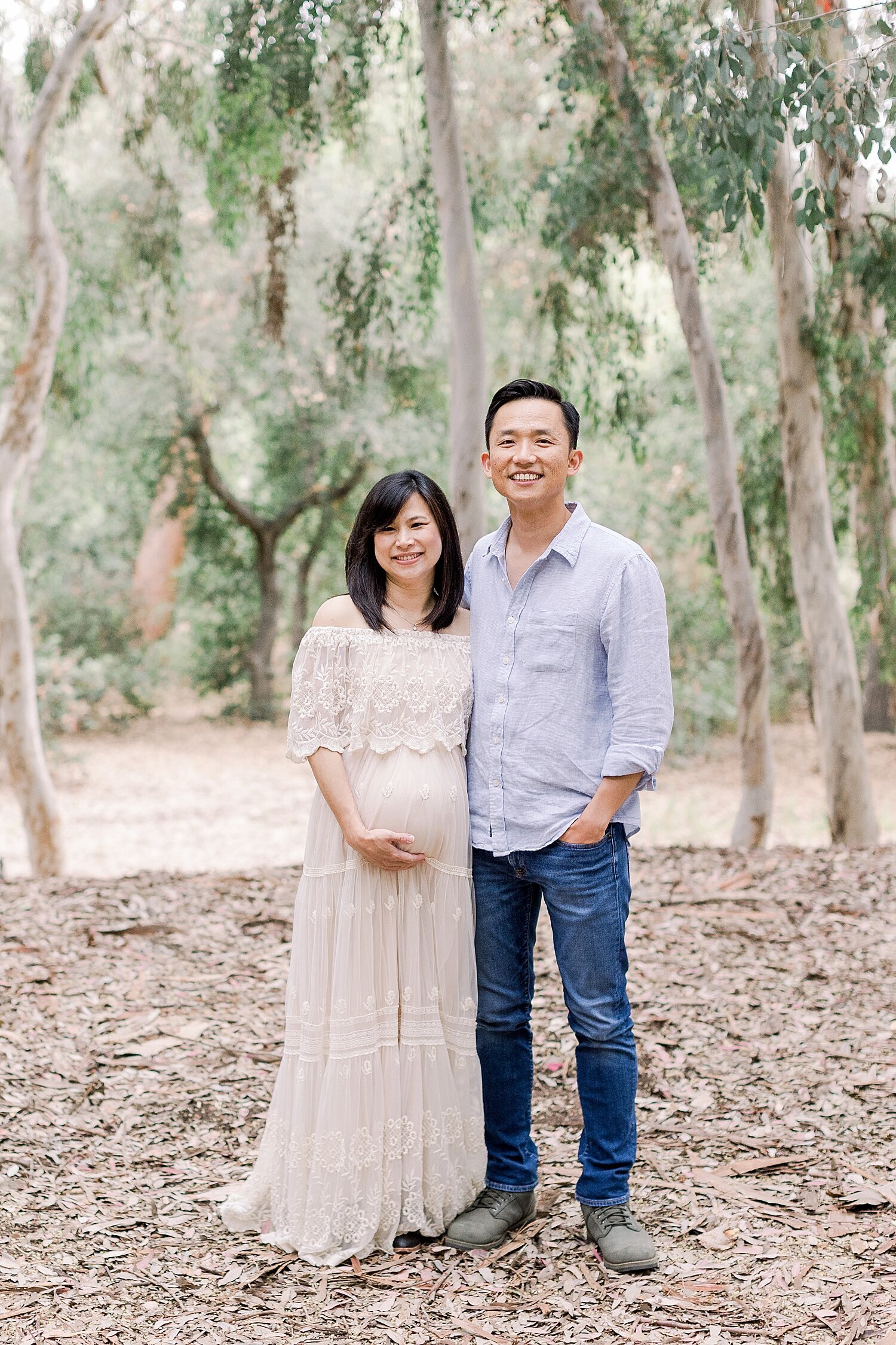 Outdoor maternity session in Orange County with Ambre Williams Photography.