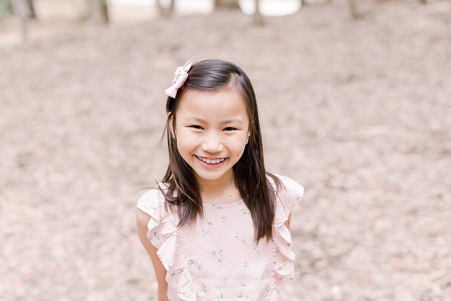 Children's portraits during family photos with Ambre Williams Photography.