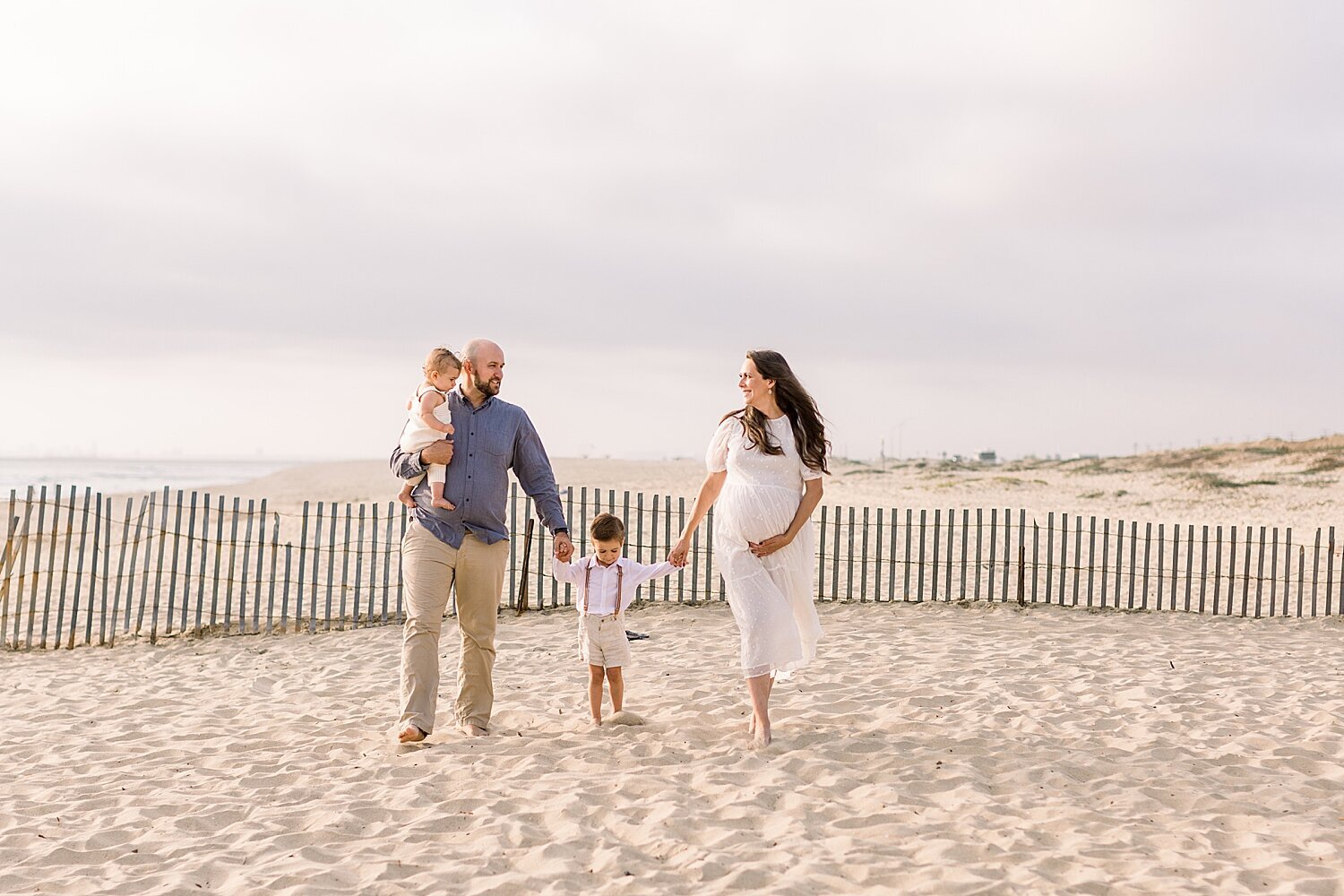 Huntington Beach Maternity Photoshoot with Ambre Williams Photography.