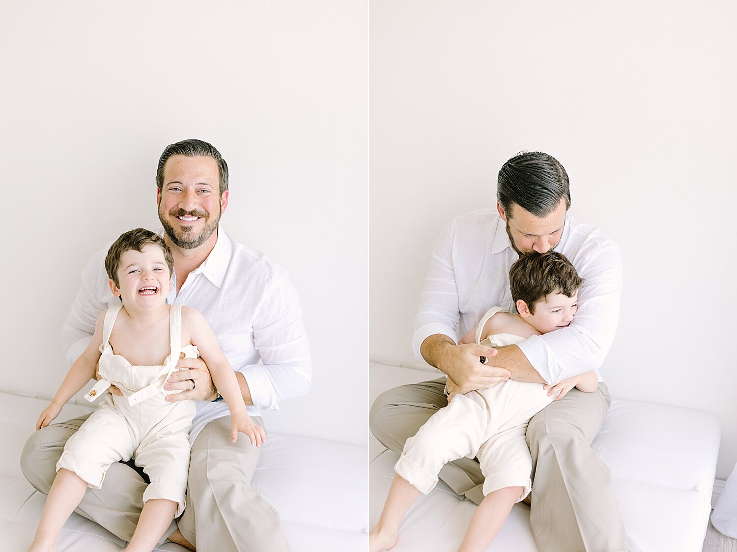 Father-son photos with Orange County photographer, Ambre Williams Photography.