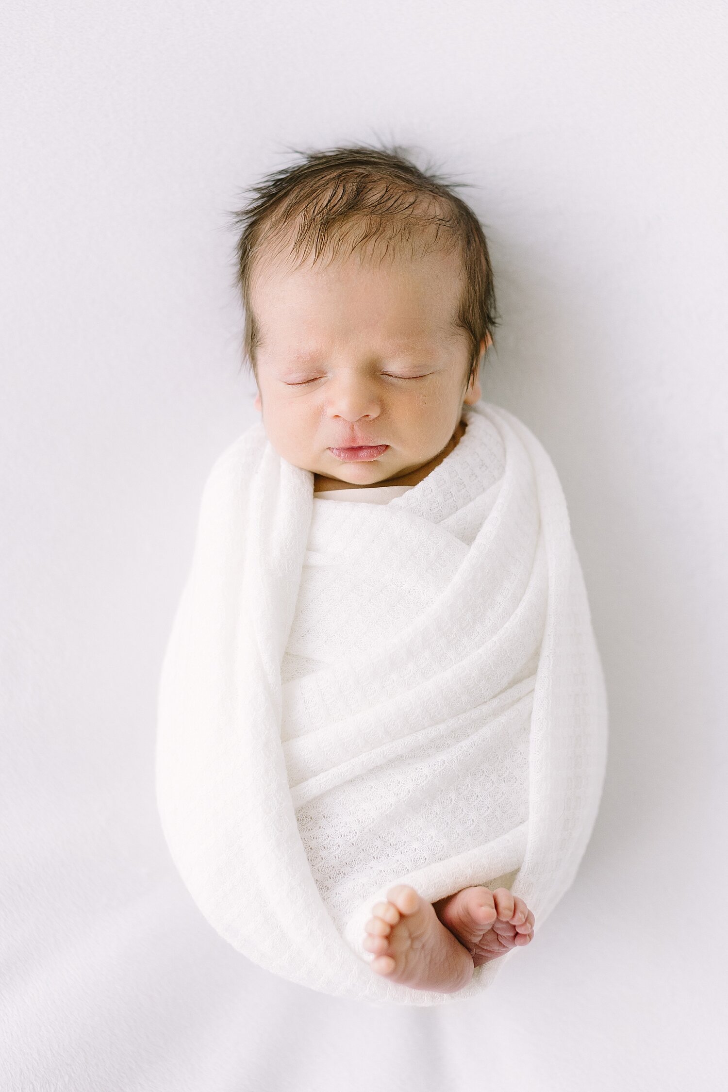 Newborn photos of baby boy in Newport Beach, CA | Ambre Williams Photography