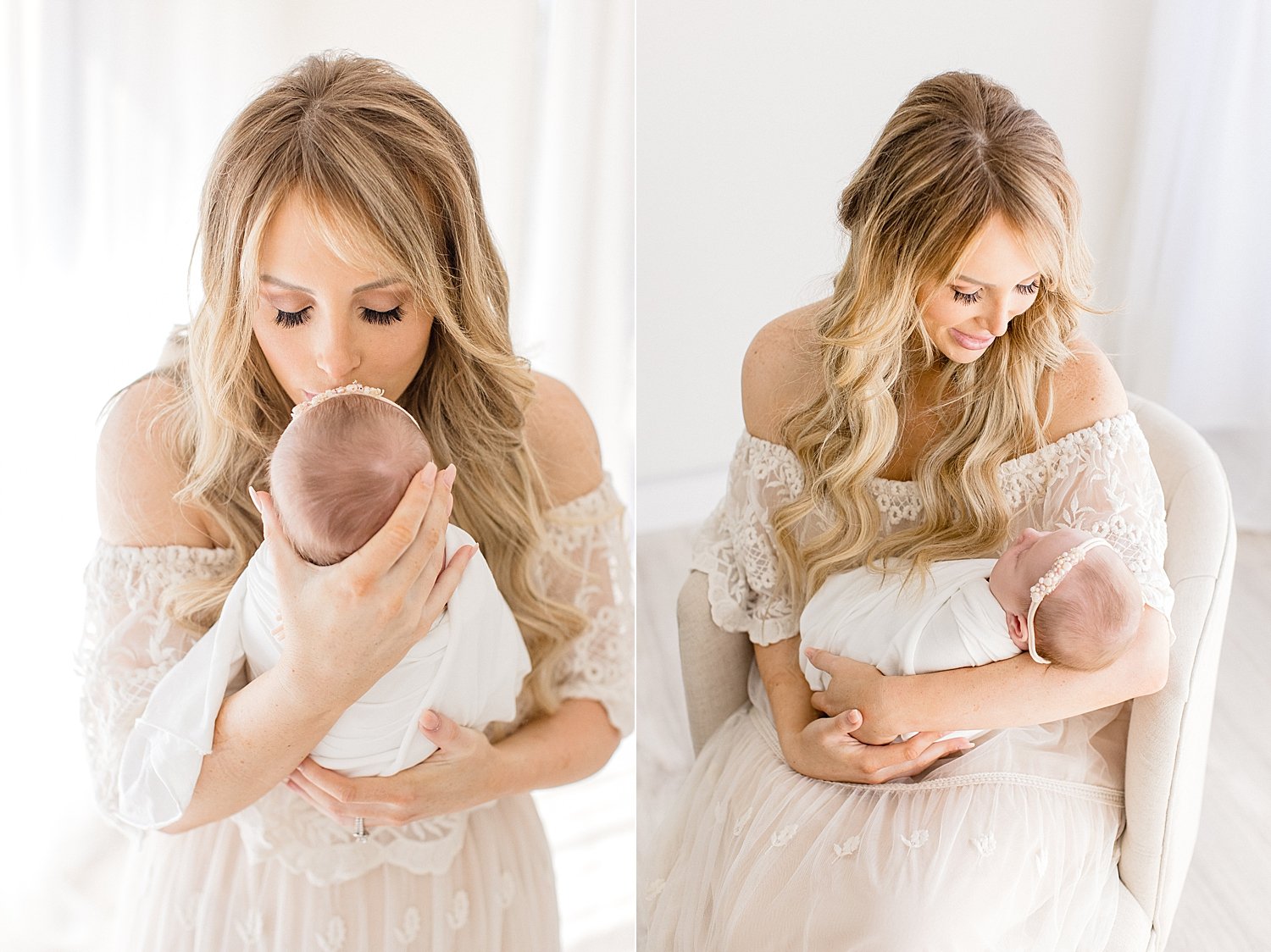 Mom snuggling her baby girl | Ambre Williams Photography