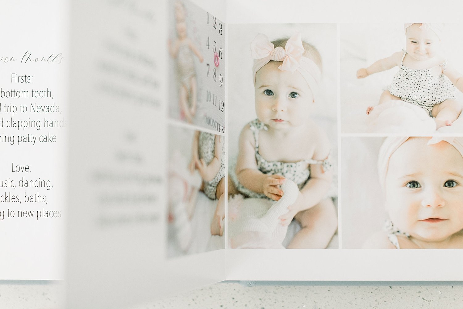 Baby album of little girl | Ambre Williams Photography