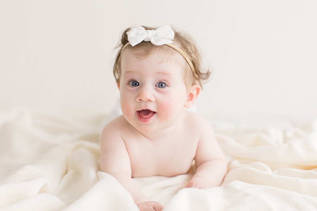 6-Month Sitter Session with Ambre Williams Photography in Newport Beach
