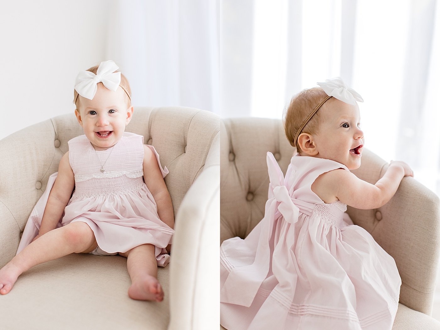 One year milestone session with Ambre Williams Photography