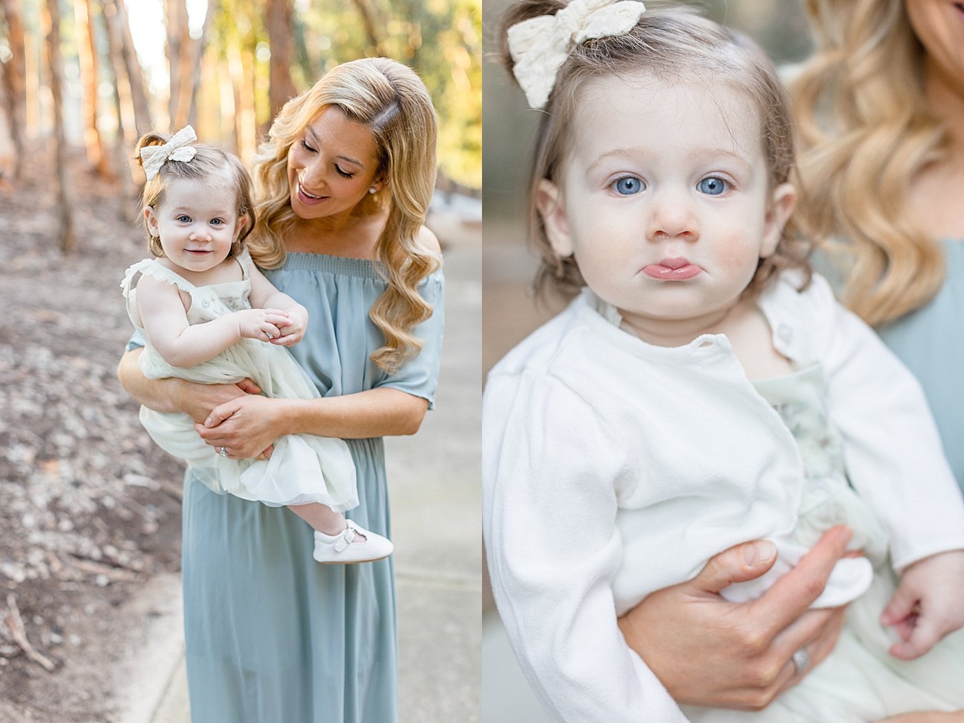 Outdoor session for first year milestone | Ambre Williams Photography