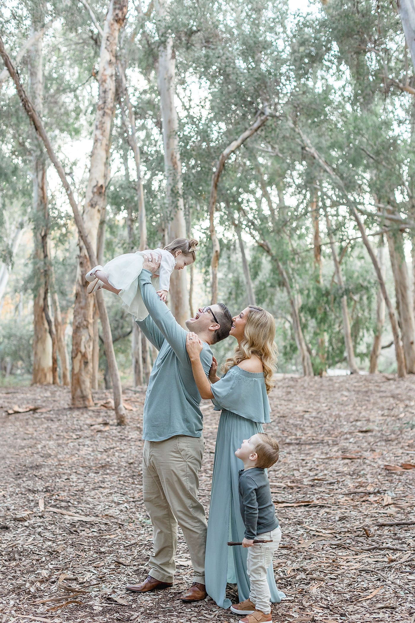 One year outdoor milestone session with Ambre Williams Photography
