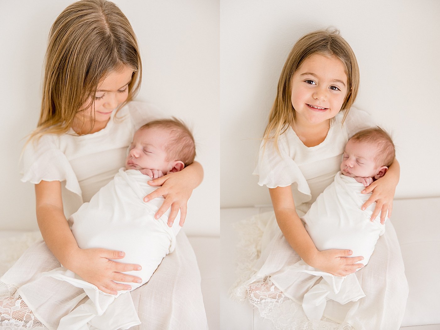 Sister and Baby Boy Portrait Session | Ambre Williams Photography