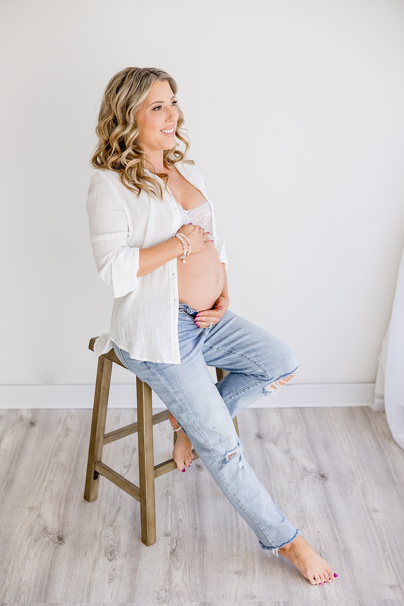 Newport Beach Maternity Session with Ambre Williams Photography