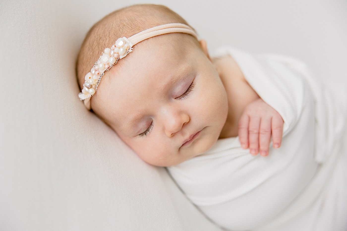 Newport Beach Studio Newborn Session | Ambre Williams Photography