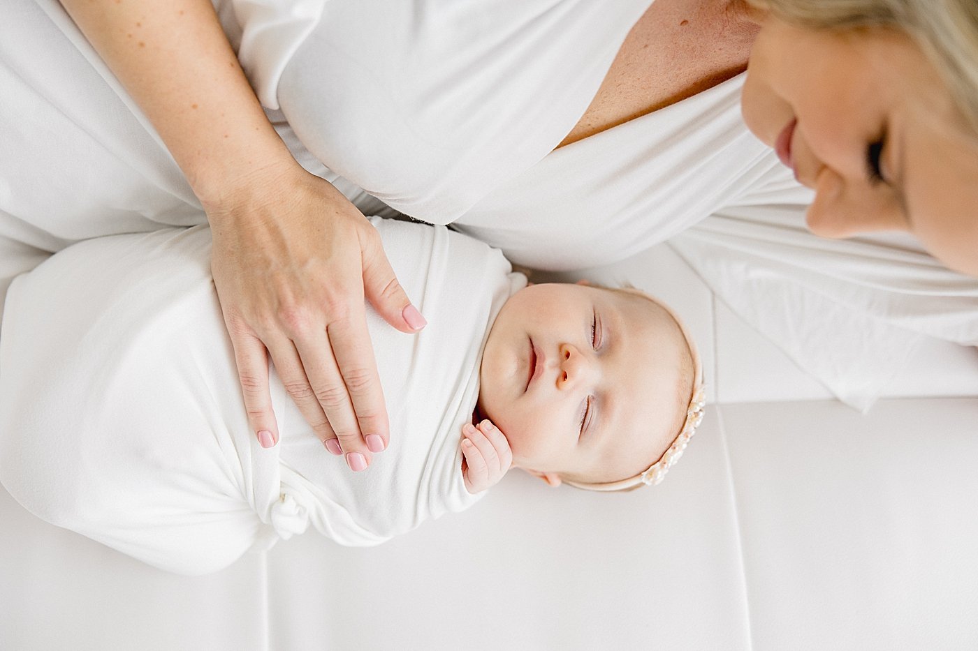 In Studio Newborn Session with Newport Beach Photographer | Ambre Williams Photography