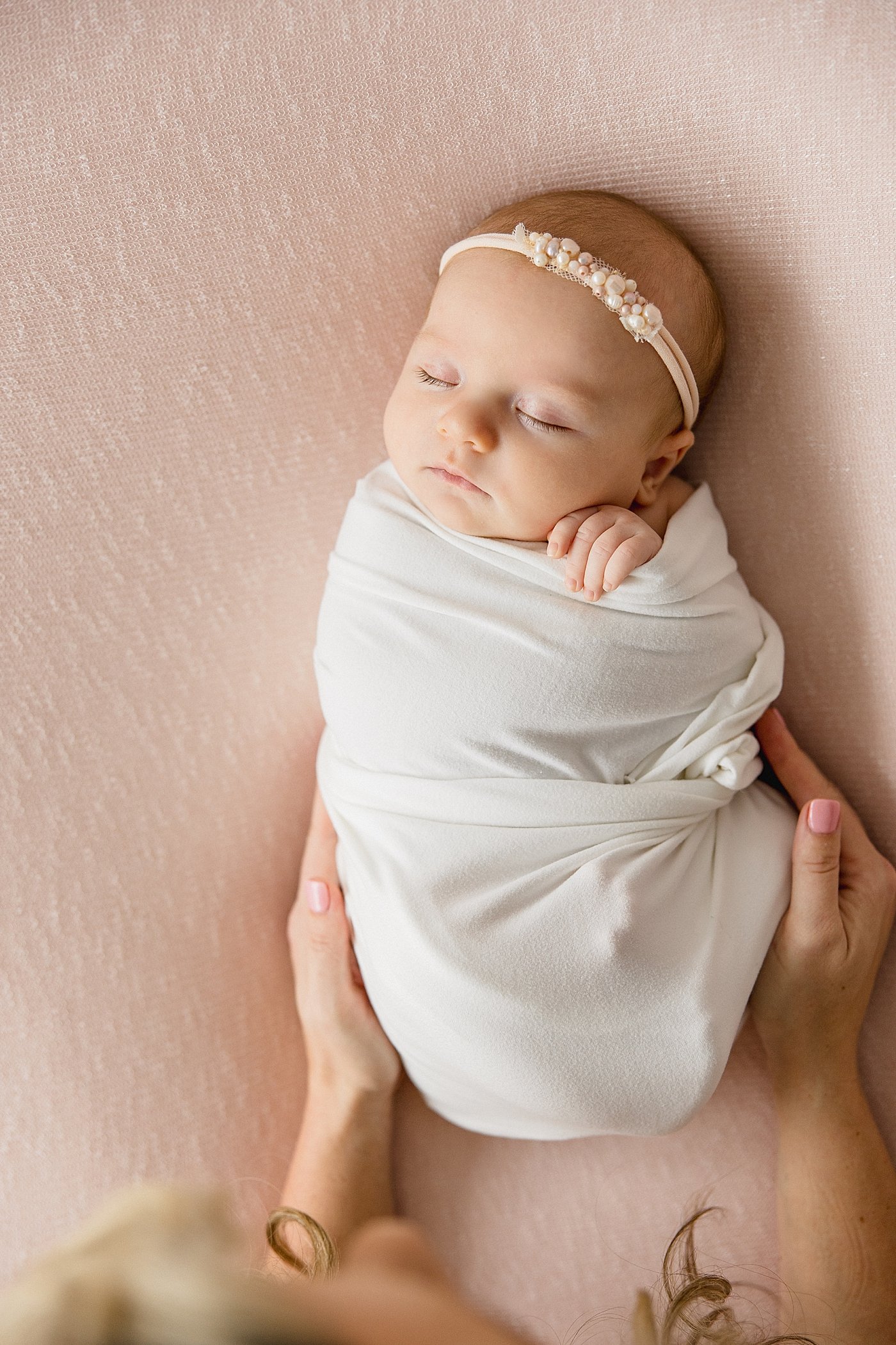 Baby Girl Newborn Session with Ambre Williams Photography