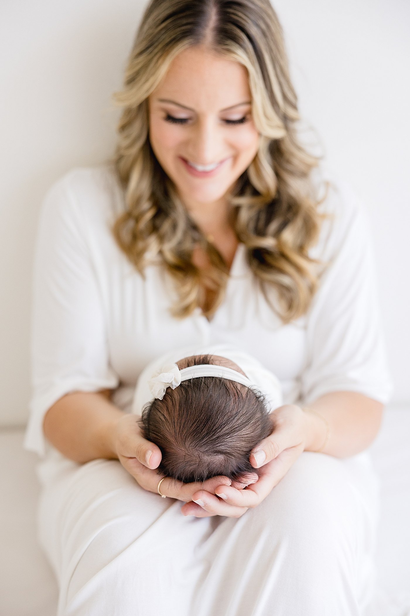 Newborn Baby Girl Studio Session with Ambre Williams Photography