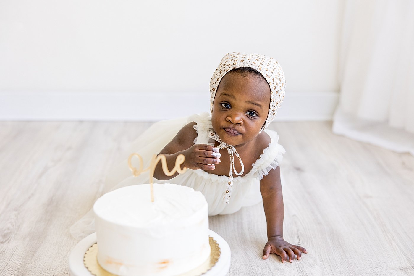 Baby Girl's One Year Milestone in Newport Beach | Ambre Williams Photography